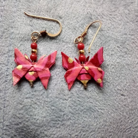 Jewelry Origami Butterfly Earrings Poshmark